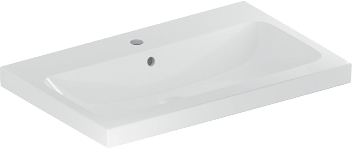 Geberit iCon Light umywalka 75x48 cm meblowa KeraTect biała 501.835.00.2