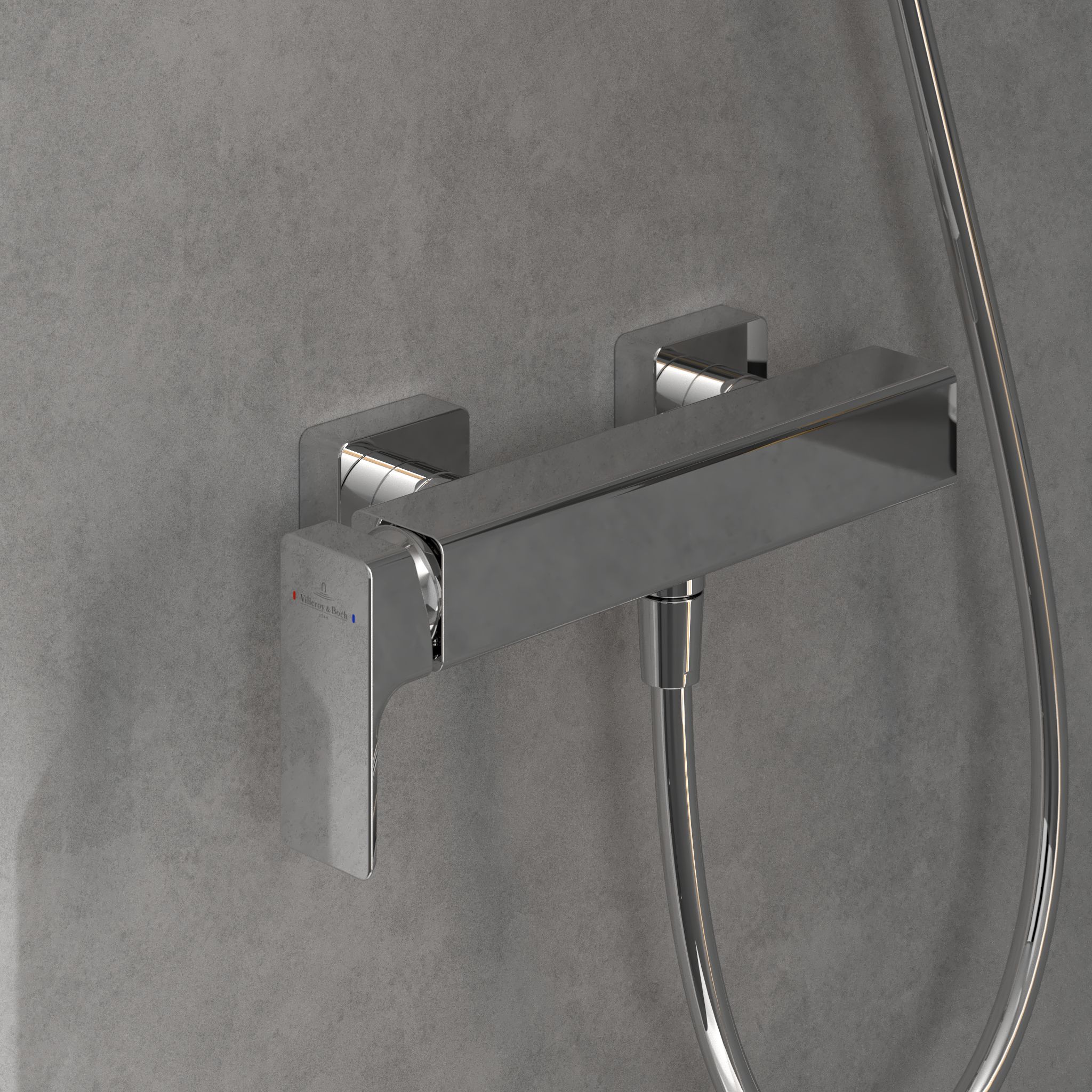 Villeroy & Boch Subway 3.0 bateria prysznicowa ścienna chrom TVS11200100061 - Wysyłka w 24h