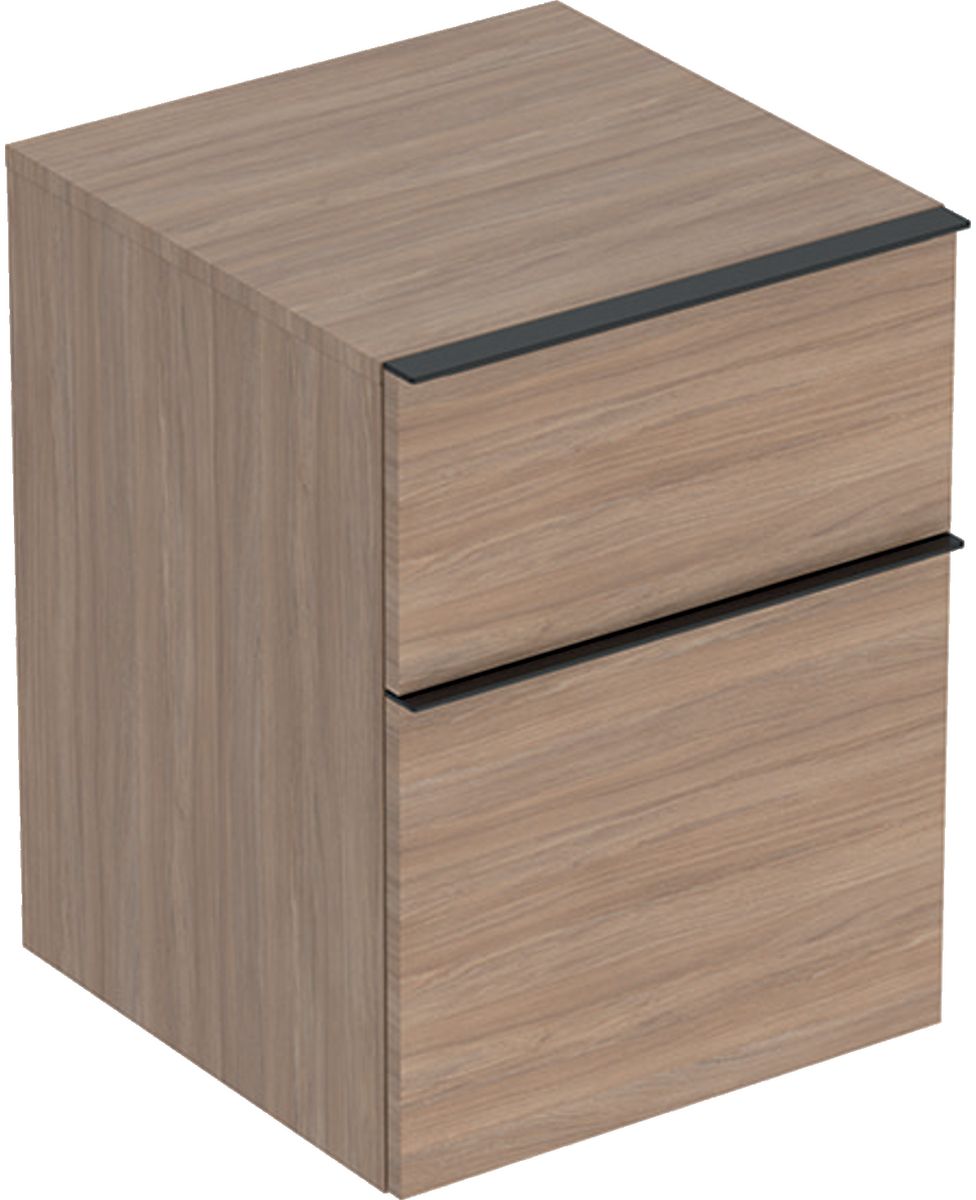 Geberit iCon szafka 45 cm boczna wisząca dąb/lava mat 502.315.JH.1