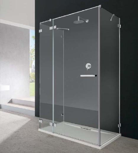 Radaway Euphoria KDJ ścianka prysznicowa 90 cm boczna S2 chrom/szkło przezroczyste 383030-01