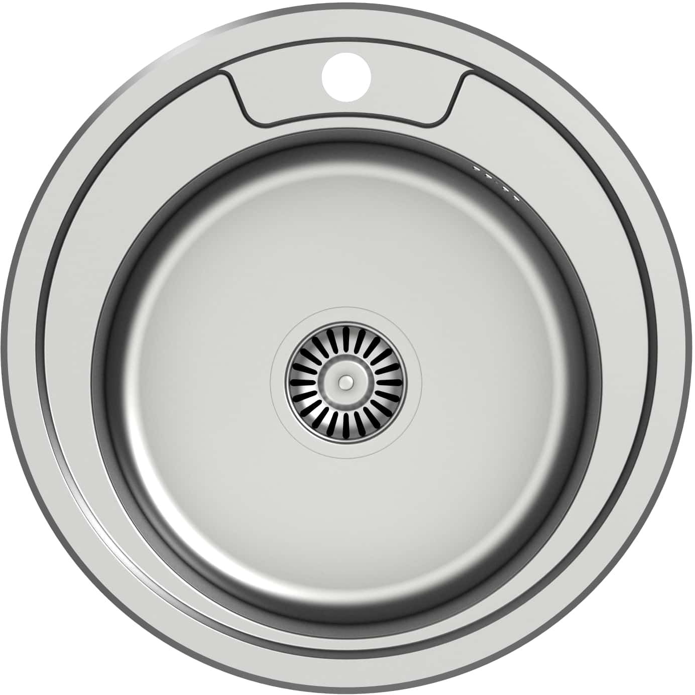 Quadron Hugo 210 SteelQ zlewozmywak stalowy 49 cm wpuszczany satyna HD210SAT4936 - Wysyłka w 24h