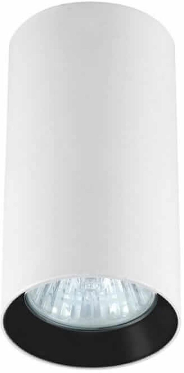 Light Prestige Manacor lampa podsufitowa 1x50W biały/czarny LP-2323/1D-130WH/BK