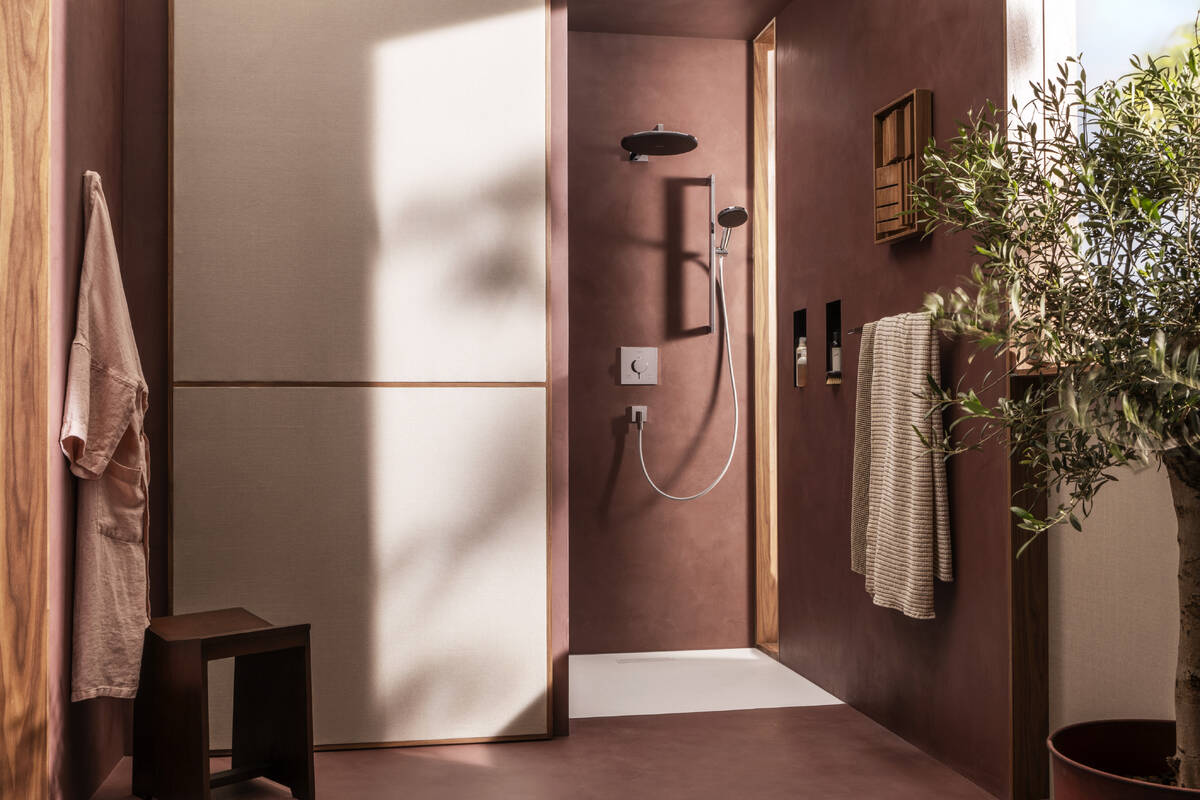 Hansgrohe Ecostat Comfort E bateria wannowo-prysznicowa podtynkowa z termostatem chrom 33711000