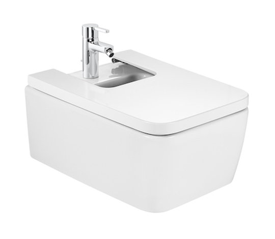 Roca Inspira Square bidet wiszący Supraglaze biały A357535S00