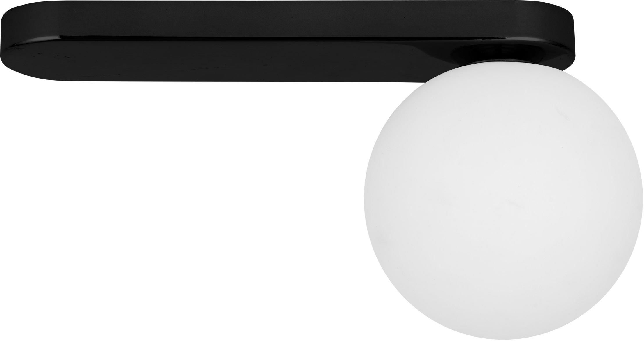 TK Lighting Bianca Black lampa podsufitowa 1x6W czarny/biały 5684 - Wysyłka w 24h