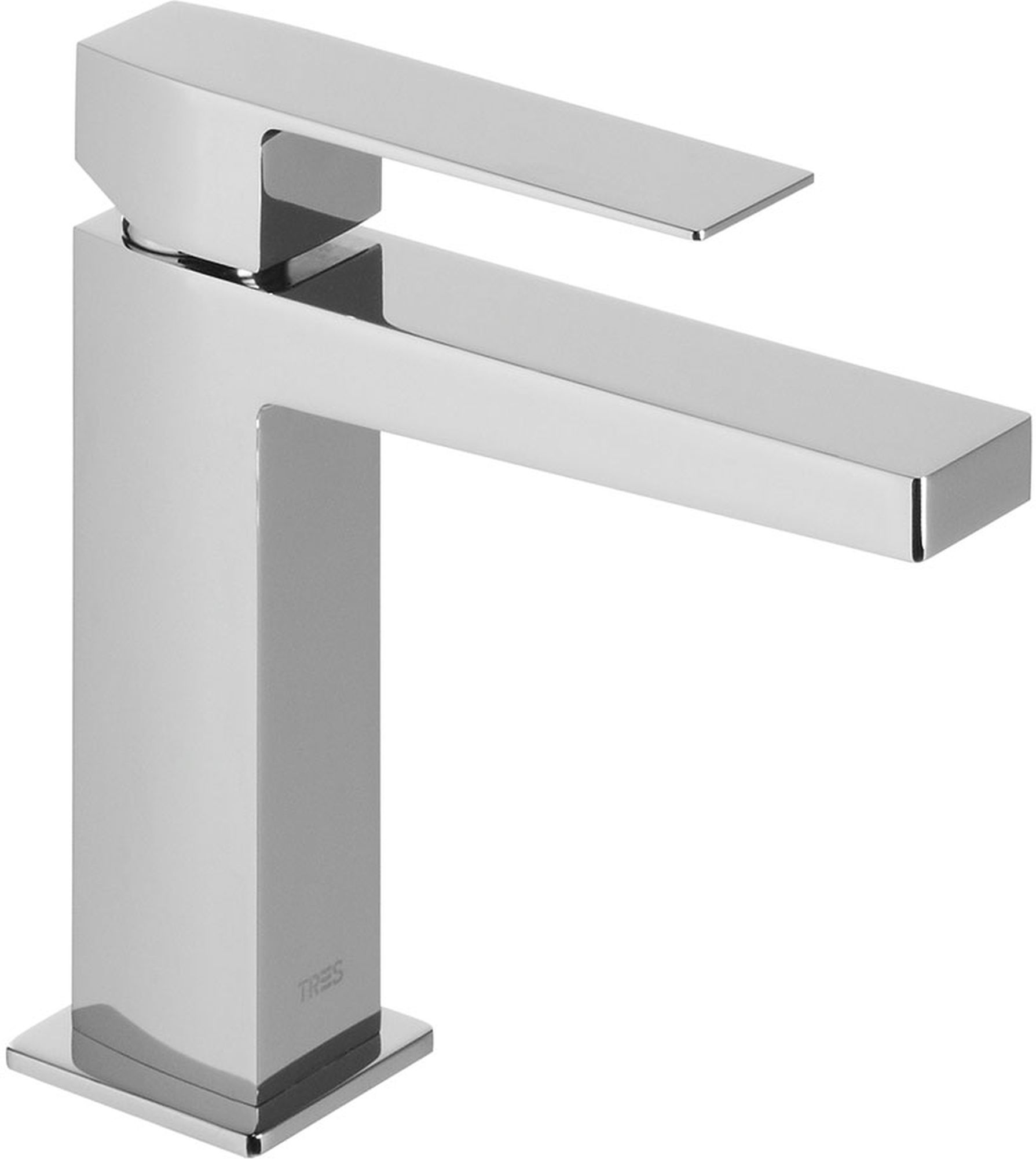 Tres Slim Exclusive bateria umywalkowa stojąca chrom 202.103.01.D