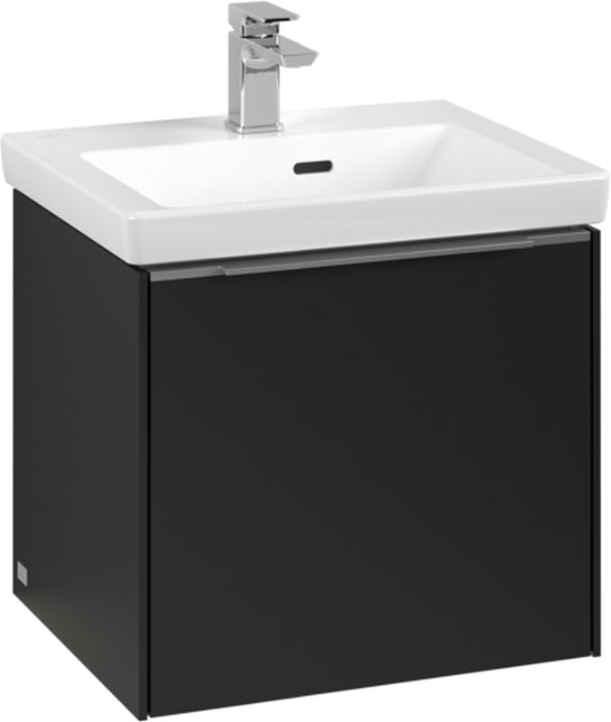 Villeroy & Boch Subway 3.0 szafka 47,3 cm podumywalkowa wisząca z oświetleniem LED Volcano Black C580L0VL