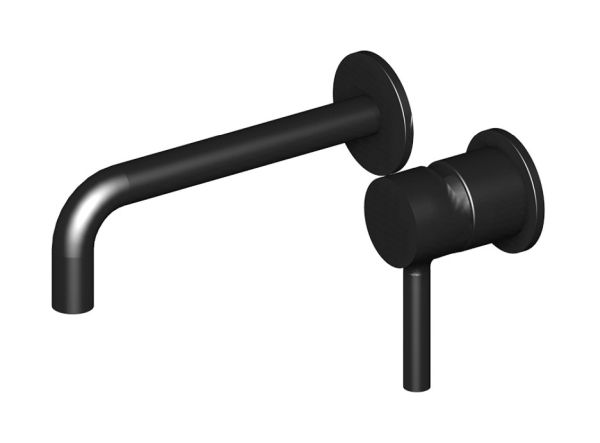 Zucchetti Pan bateria umywalkowa podtynkowa czarny mat ZP6030.N6