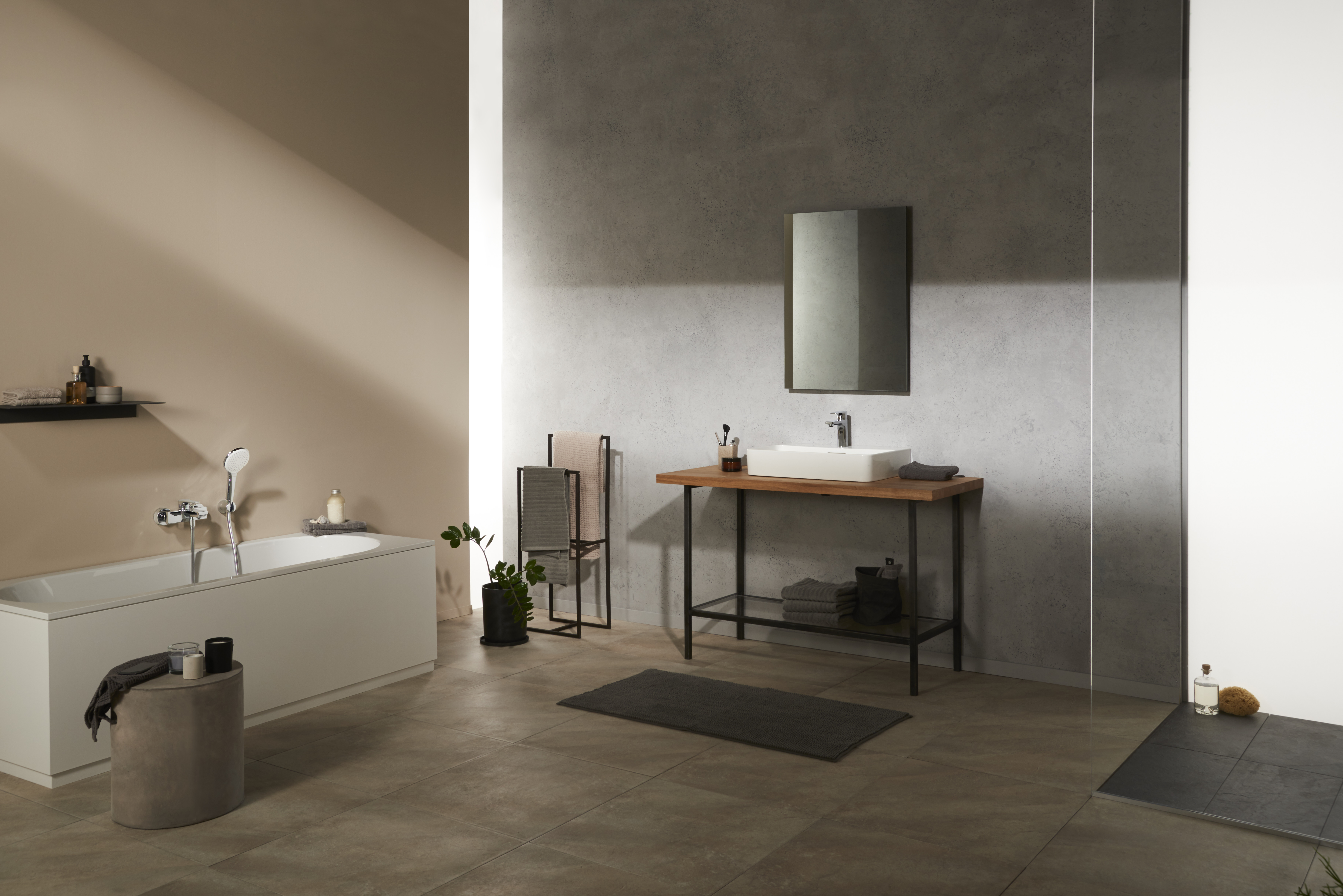 Kludi Zenta SL bateria wannowo-prysznicowa 3-otworowa chrom 484480565