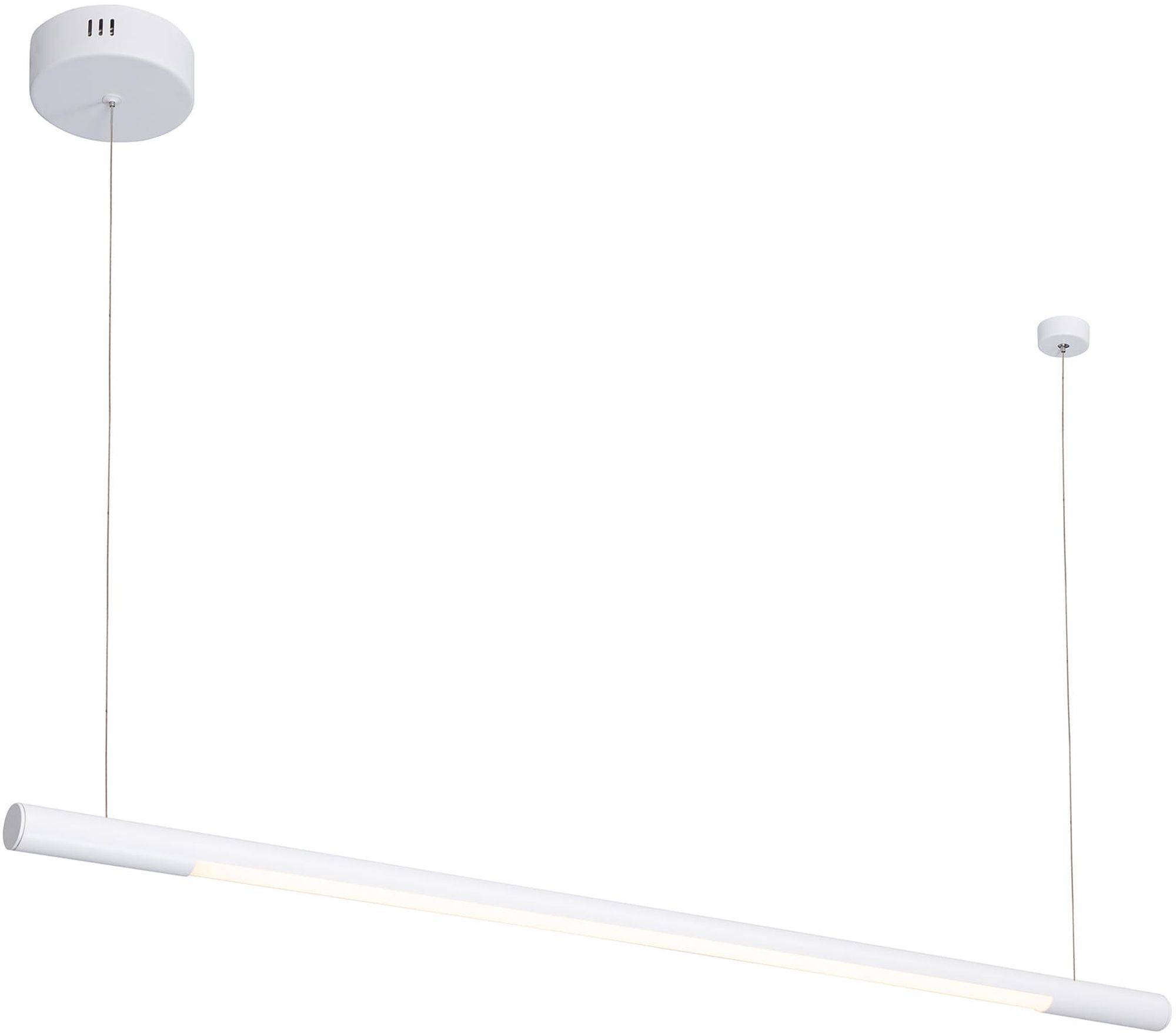 MaxLight Organic Horizon lampa wisząca 1x16 W biała P0357 - Wysyłka w 24h