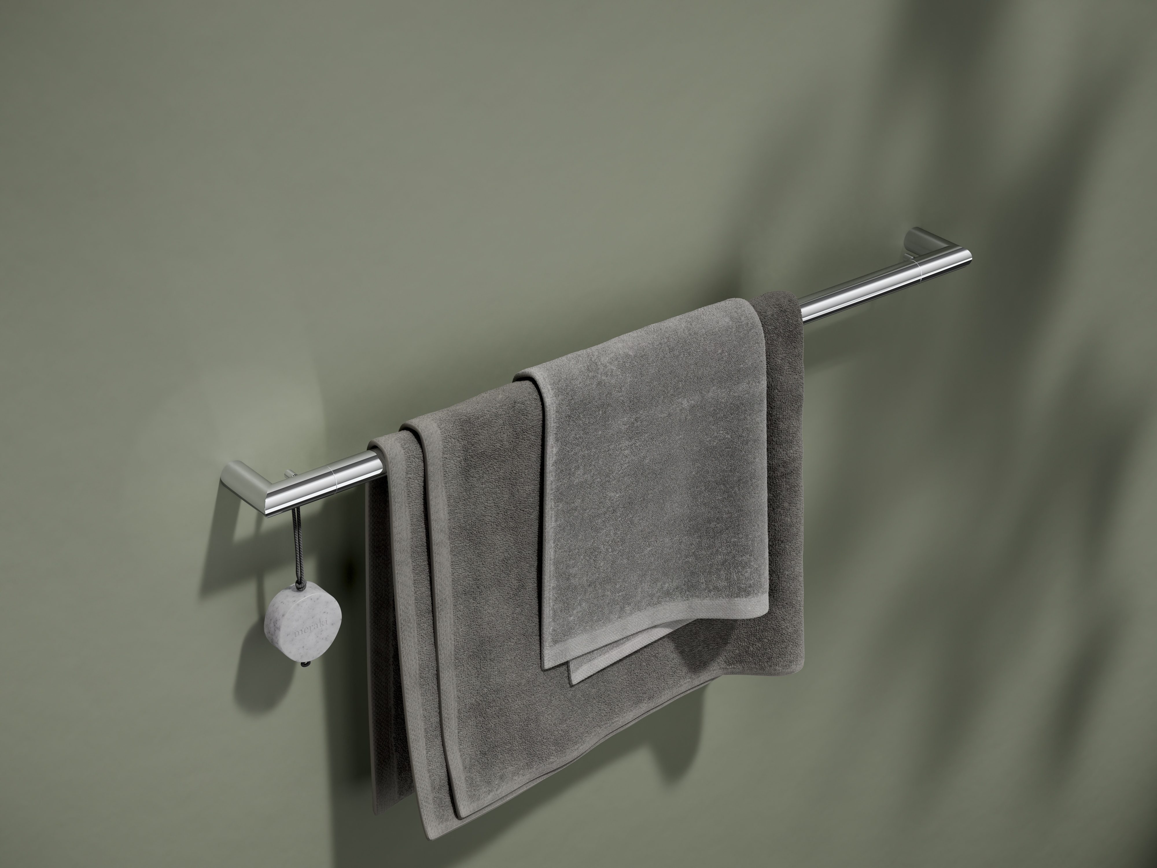 Keuco Reva drążek na ręcznik 80 cm chrom 12801010800