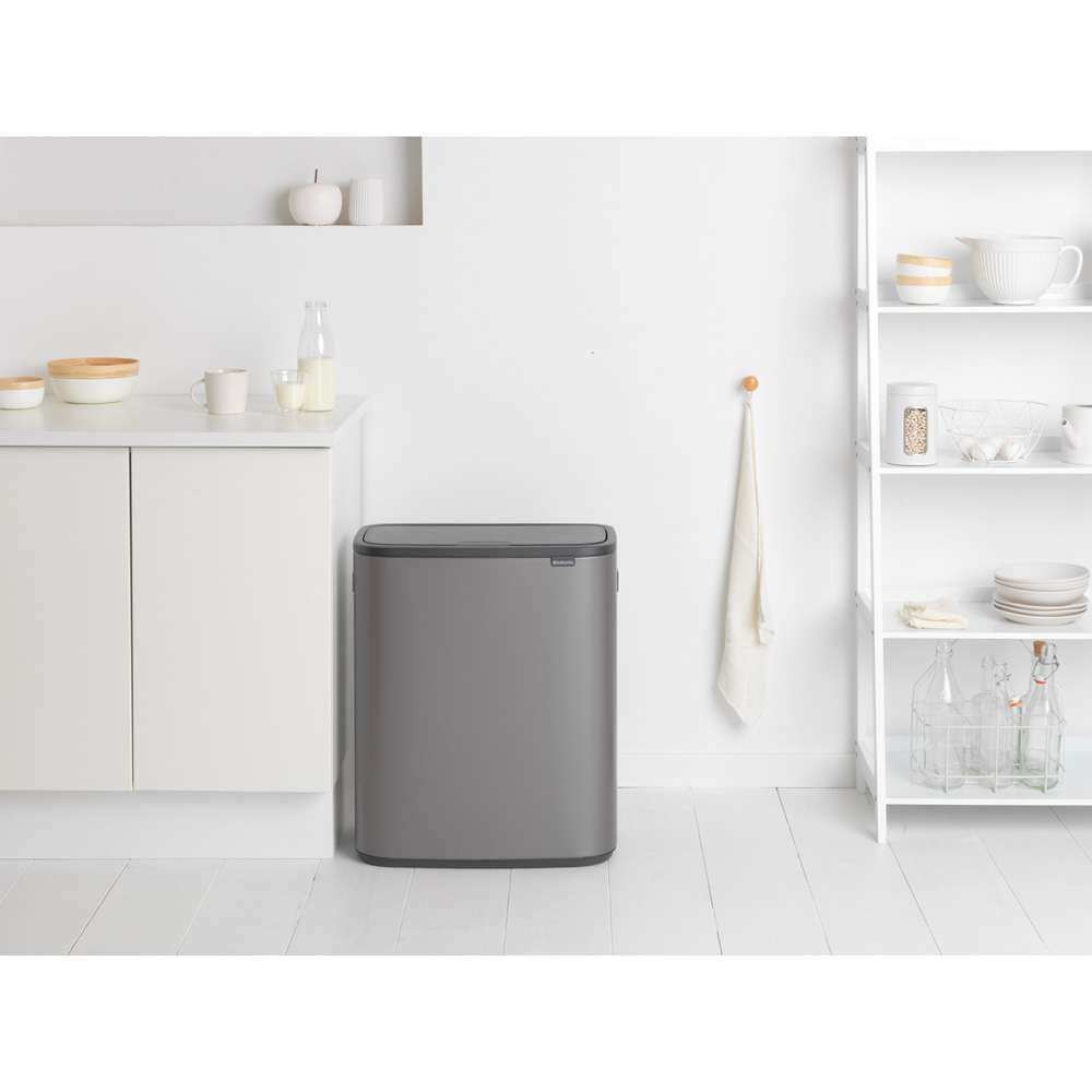 Brabantia Bo Touch Bin pojemnik na odpady 60 l grafit 223068