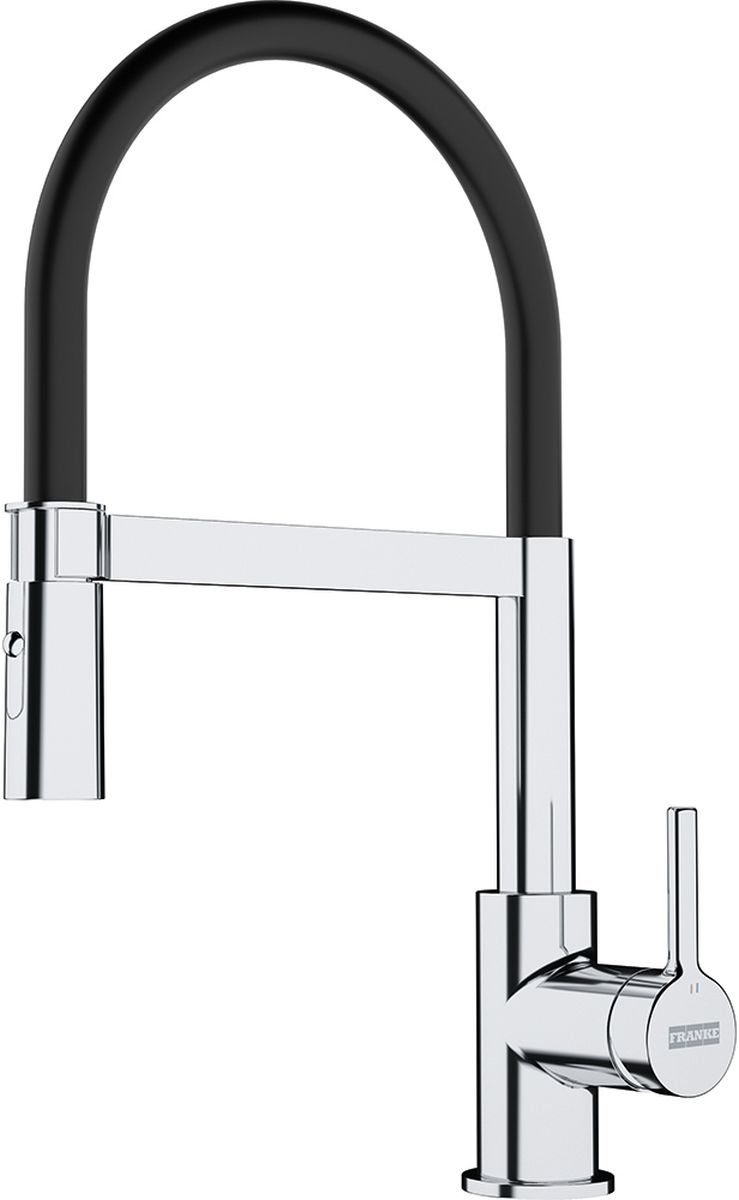 Franke Lina Semi-Pro bateria kuchenna stojąca chrom/czarny 115.0626.085 - Wysyłka w 24h