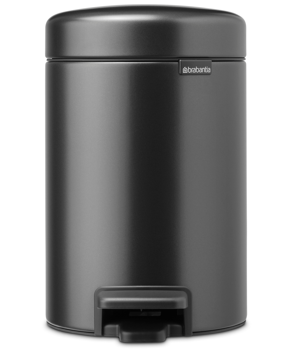 Brabantia NewIcon kosz na śmieci 3 l czarny 233449