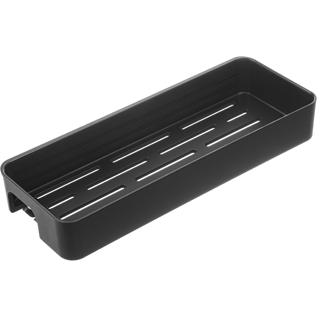 Kuchinox Apo półka łazienkowa 28,6 cm z pojedynczym rantem czarny mat AKA701T - Wysyłka w 24h