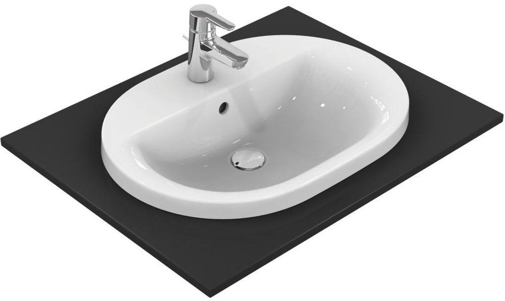 Ideal Standard Connect umywalka 62x46 cm wpuszczana owalna biały E504001