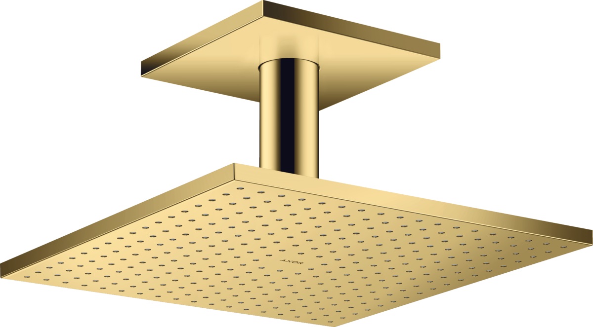 Axor ShowerSolutions deszczownica 30 cm kwadratowa złoty optyczny polerowany 35320990