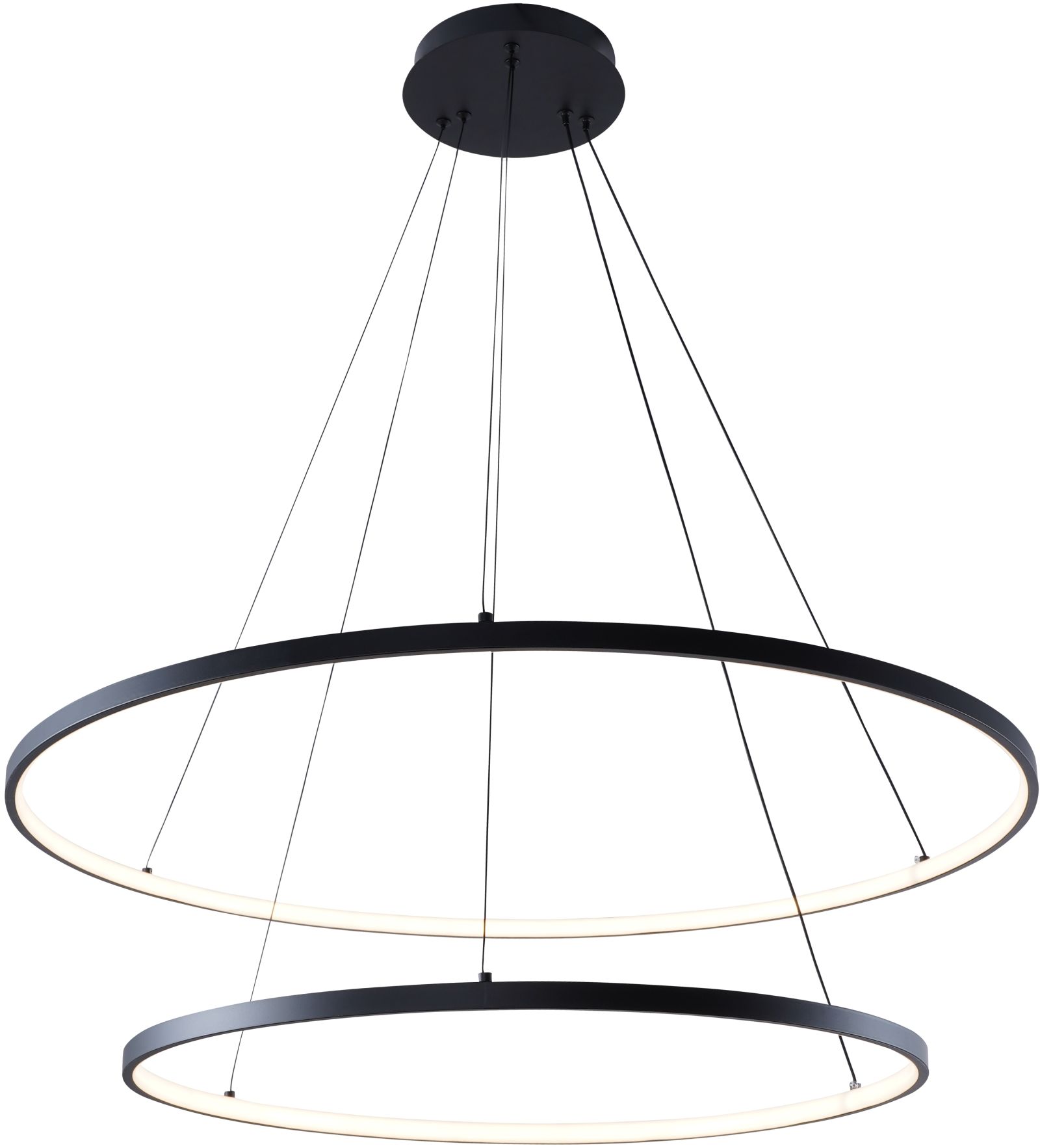 Zuma Line Breno lampa wisząca 1x60W LED czarny 2023200-BK