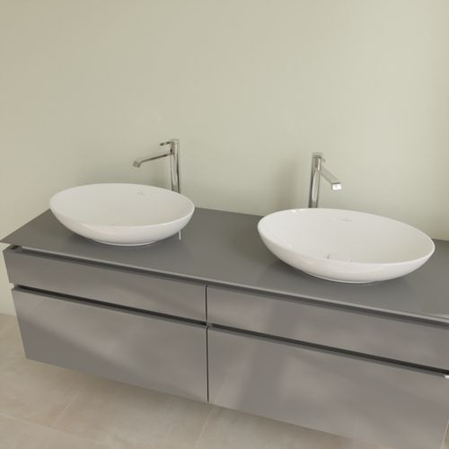 Villeroy & Boch Loop Friends umywalka 56x38 cm nablatowa owalna White Alpin 4A470001 - Wysyłka w 24h
