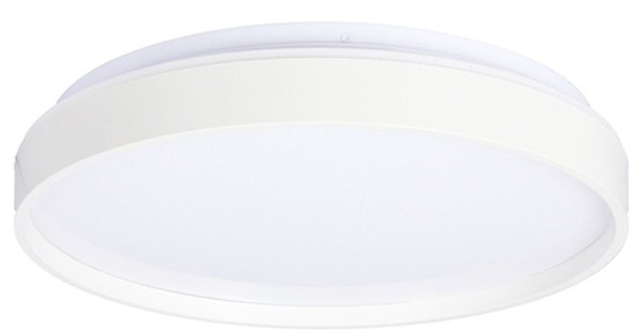 Candellux Texas plafon 1x15W LED biały 12-11275 - Wysyłka w 24h