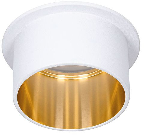Paulmann Gil lampa podsufitowa 1x6W LED biały mat/złoty 93380 - Wysyłka w 24h