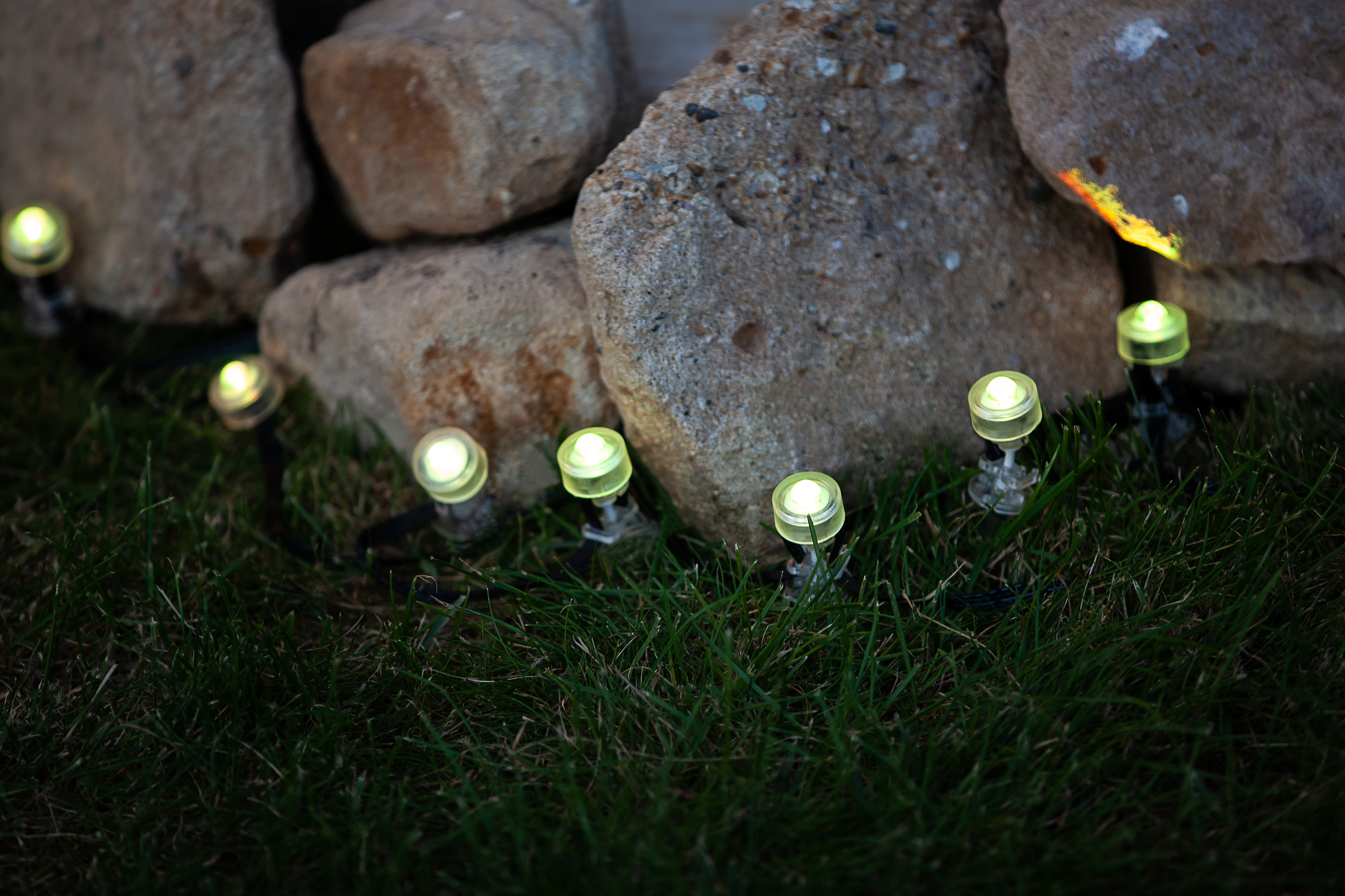 Ledvance Smart+ WiFi Garden Dot lampa gruntowa 3x0,9W LED RGB przedłużenie przezroczysta