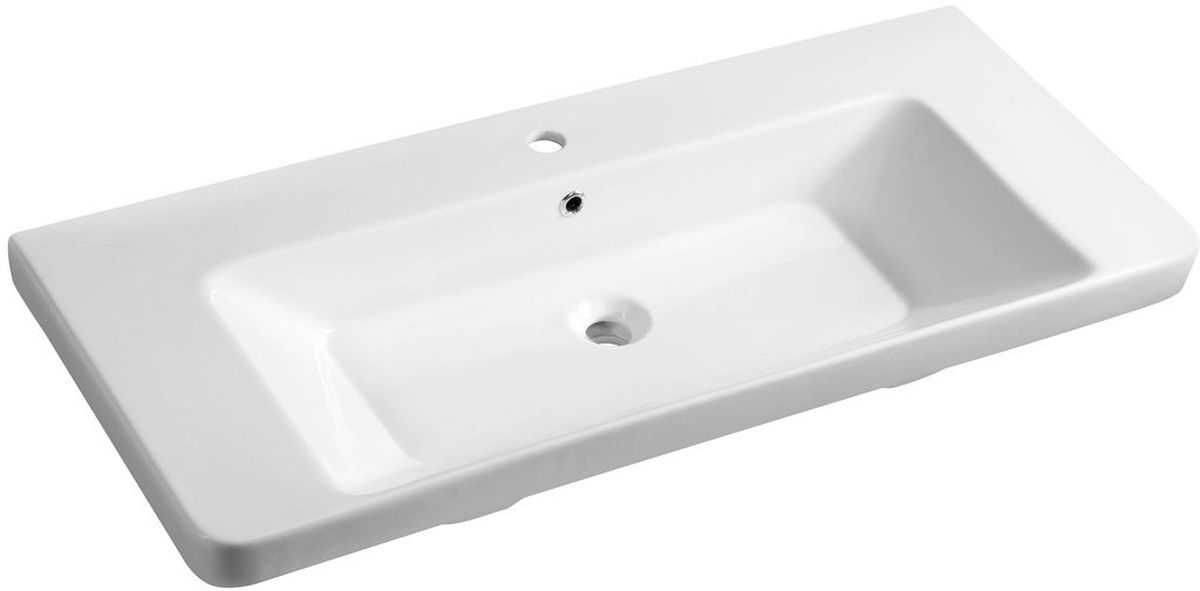 Sapho Thalie umywalka 105x46 cm meblowa prostokątna biała TH11105