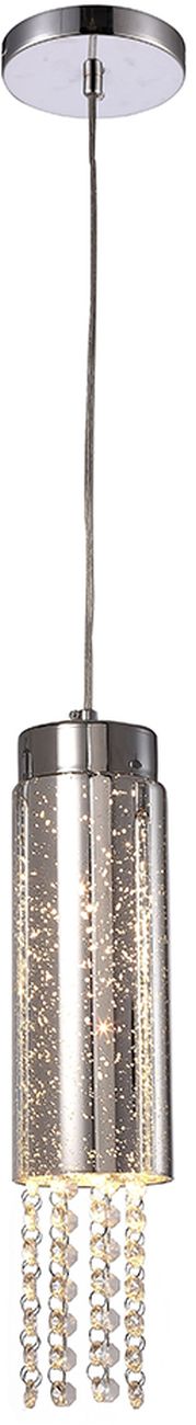 Milagro Moonlight lampa wisząca 1x40W chrom/kryształ ML4363