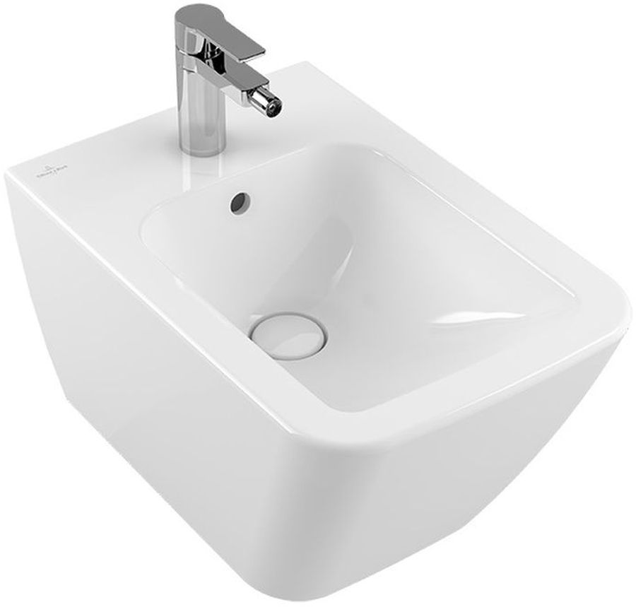 Villeroy & Boch Finion bidet wiszący CeramicPlus Stone White 446500RW