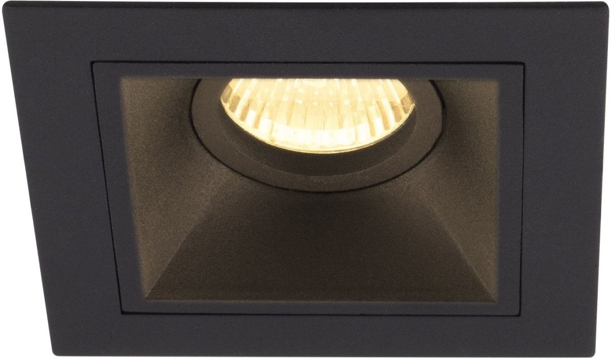 MaxLight Hit I lampa do zabudowy 1x50W czarna H0090