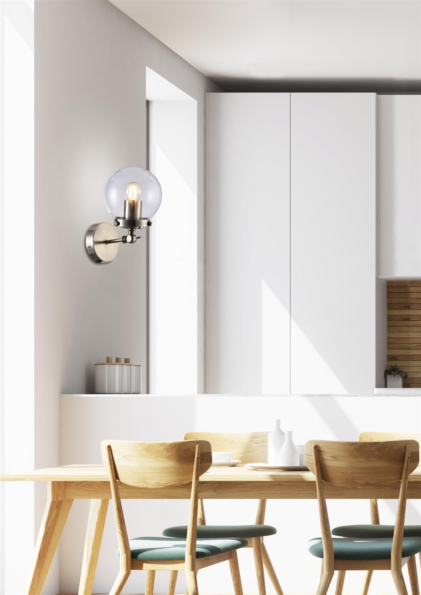 Candellux Ballet kinkiet 1x40W patynowy 21-70852
