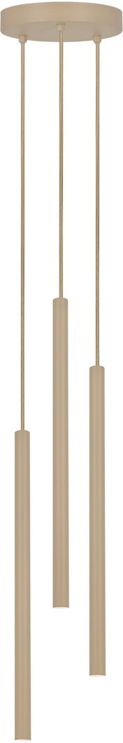 Kaja Suno lampa wisząca 3x10 W beżowa K-5836