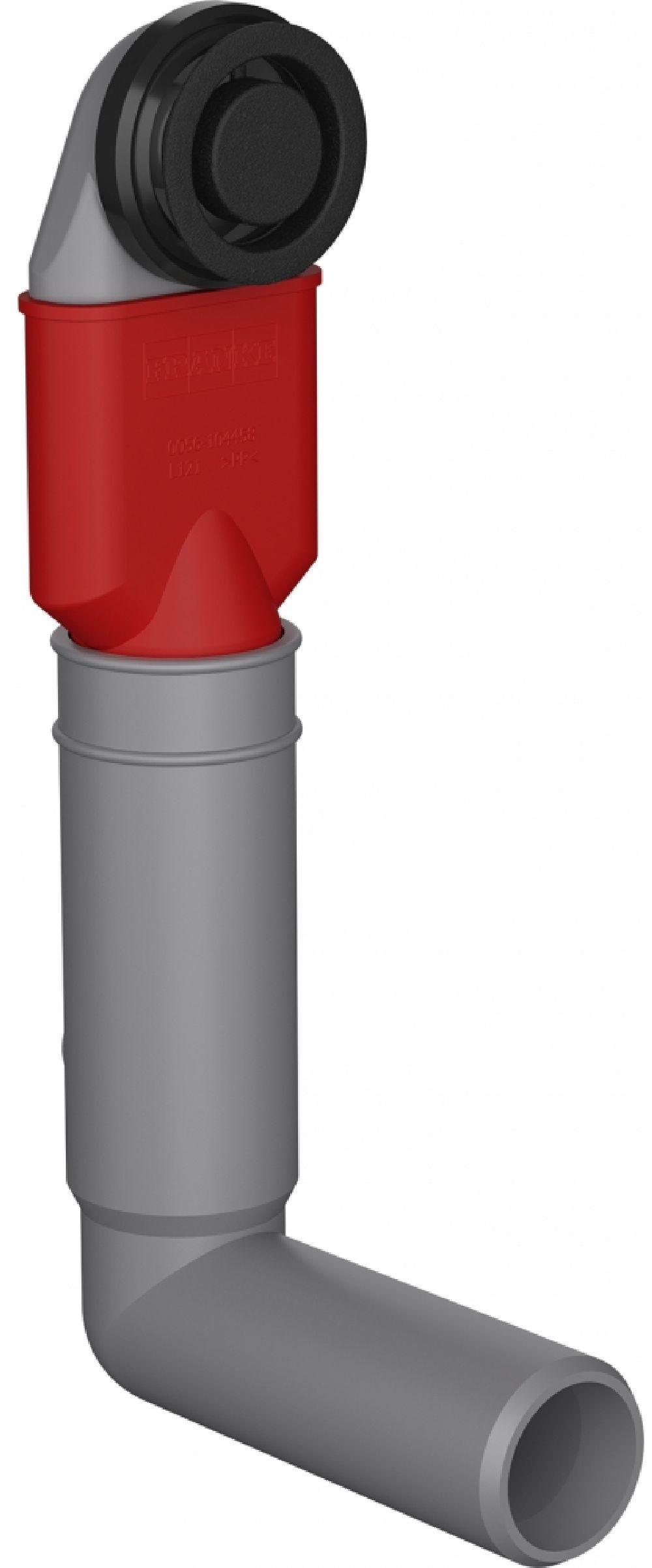 Franke Color Line przelew do zlewozmywaka czarny mat 112.0657.945