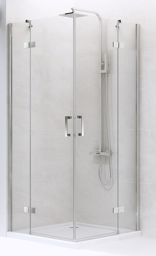 New Trendy New Renoma kabina prysznicowa 120x80 cm prostokątna szkło przezroczyste D-0106A/D-0107A