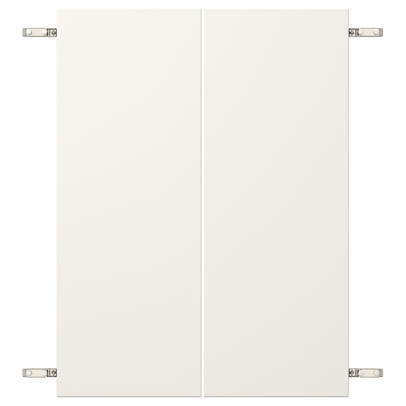 IKEA VEDDINGE para drzwi z zawiasammi, biały, 60x80 cm