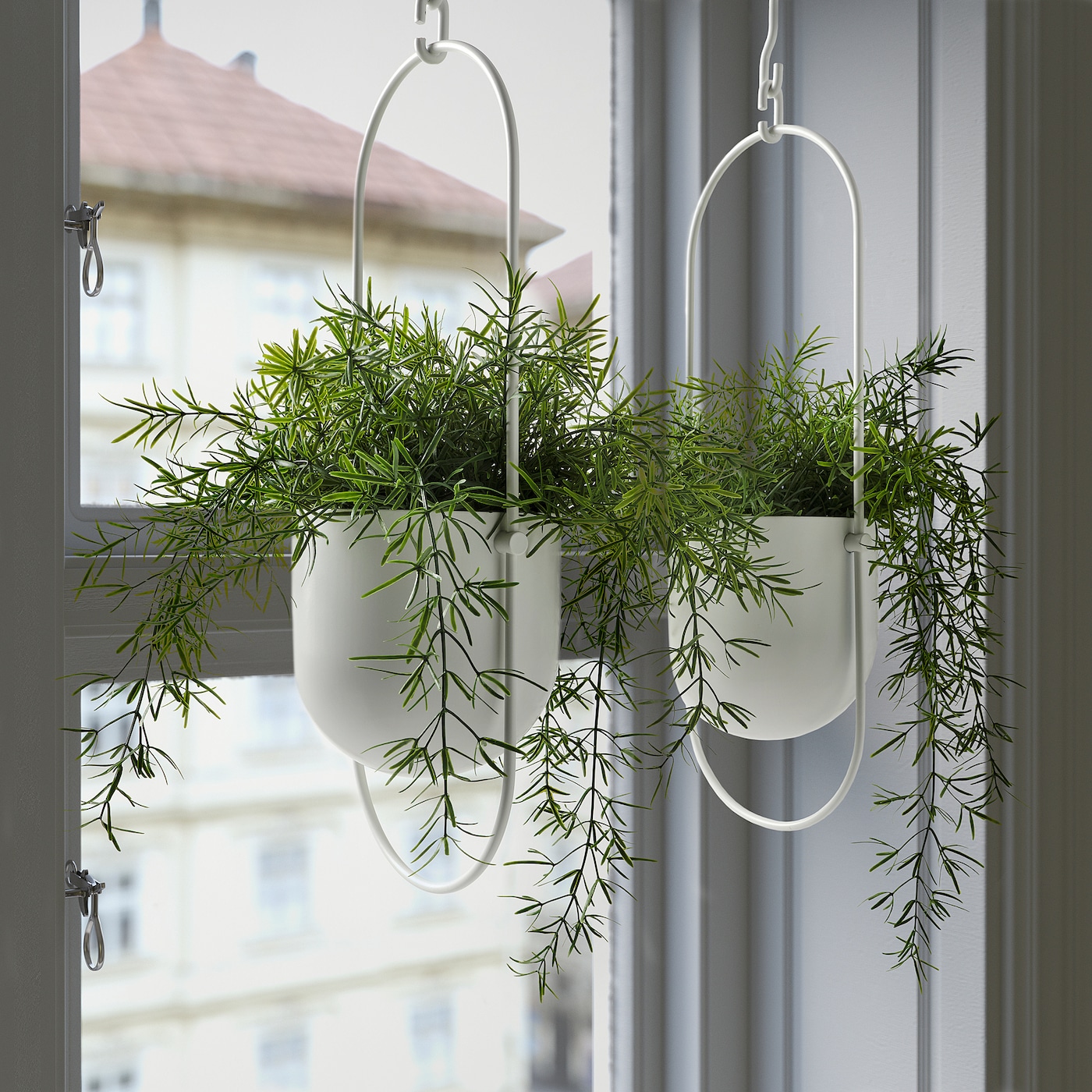 IKEA FEJKA sztuczna roślina doniczkowa, do wewnątrz/na zewnątrz szparag lekarski/wiszący, 12 cm