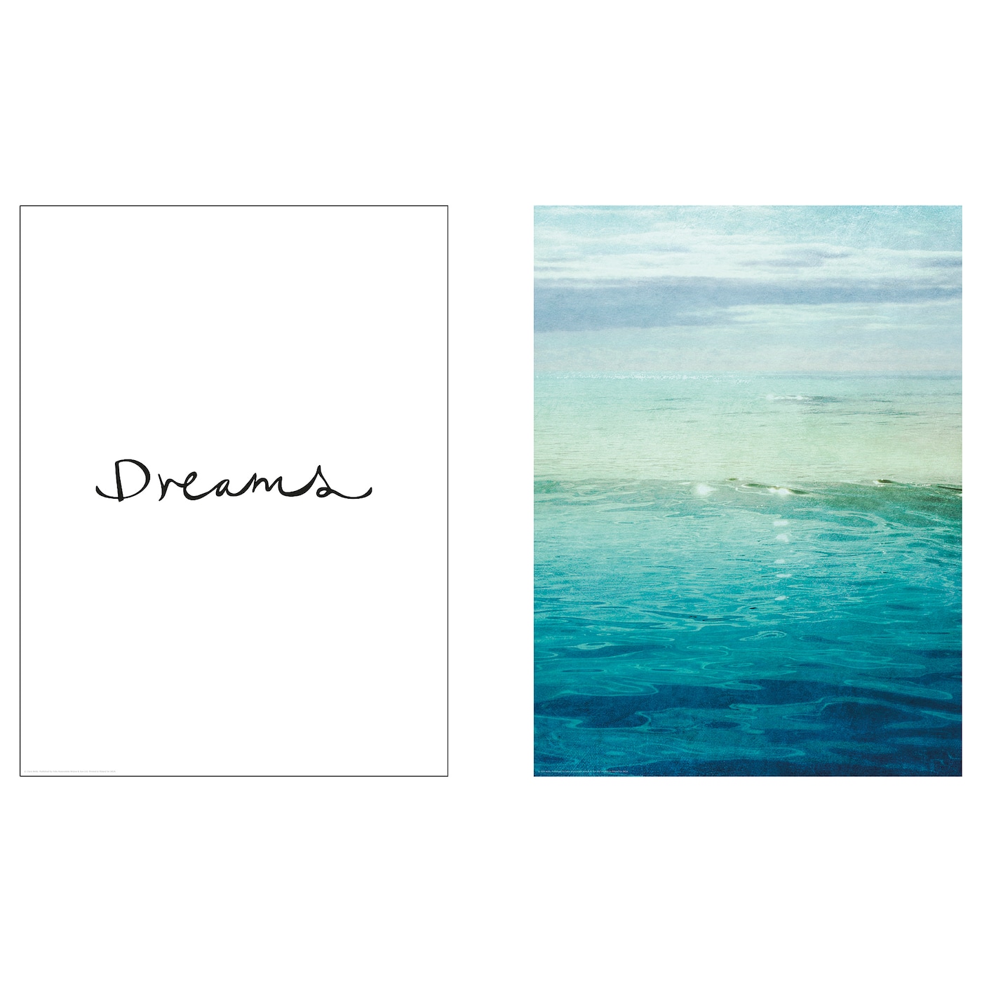 IKEA BILD Plakat, Surfing Dreams, 30x40 cm