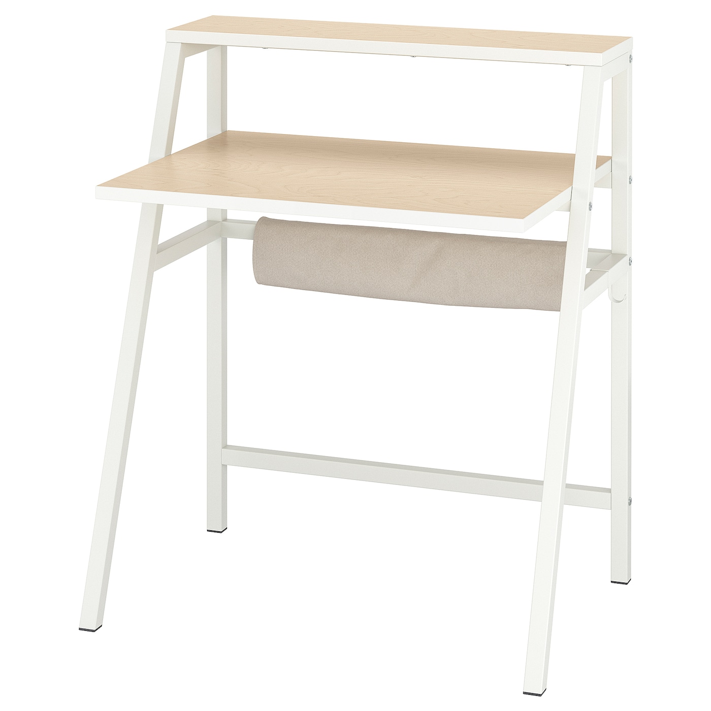 IKEA MITTPLAN biurko, biały, 80x60 cm