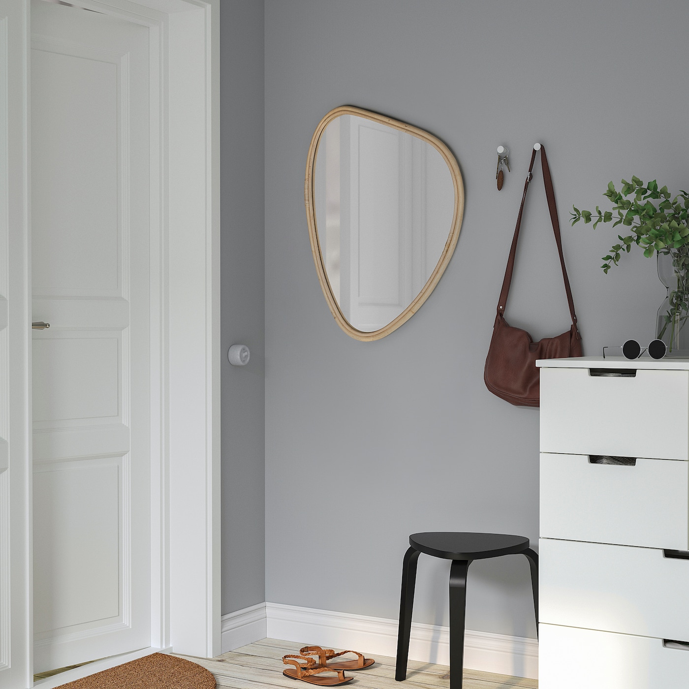 IKEA MARISTOVA lustro, 51x68 cm