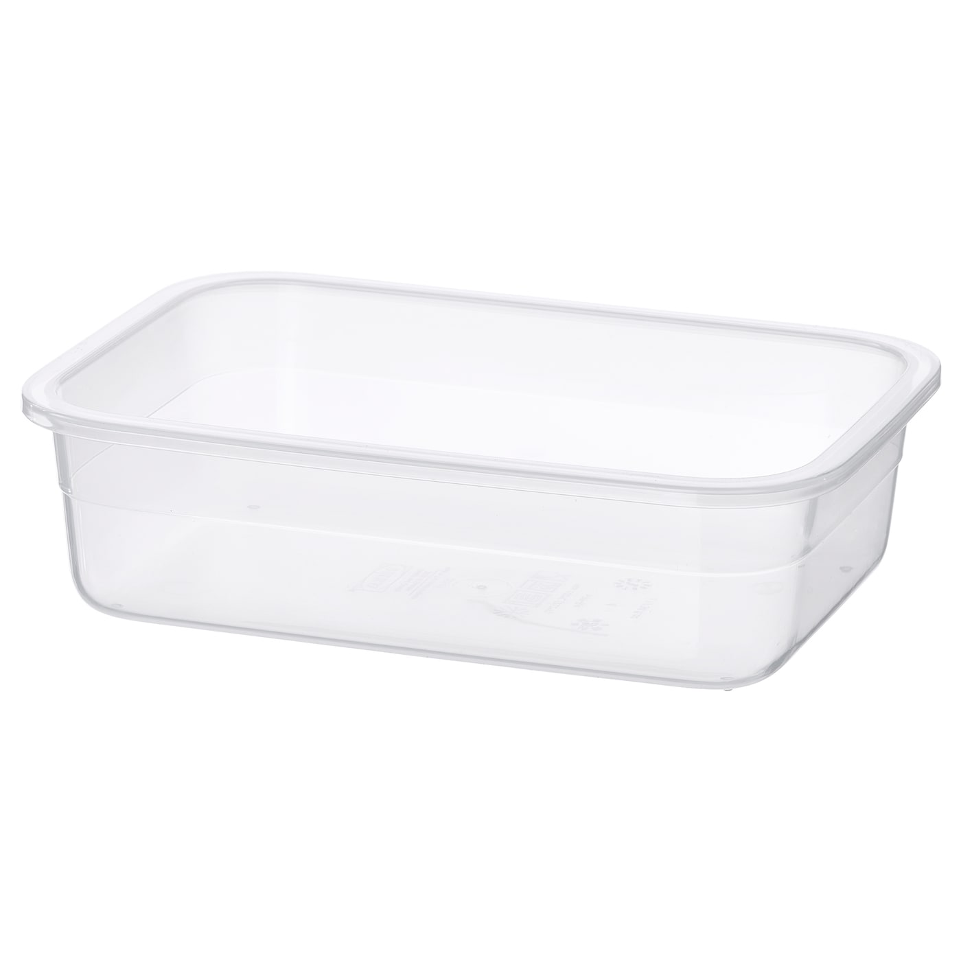 IKEA IKEA 365+ pojemnik na żywność, prostokąt/plastik, 1.0 l
