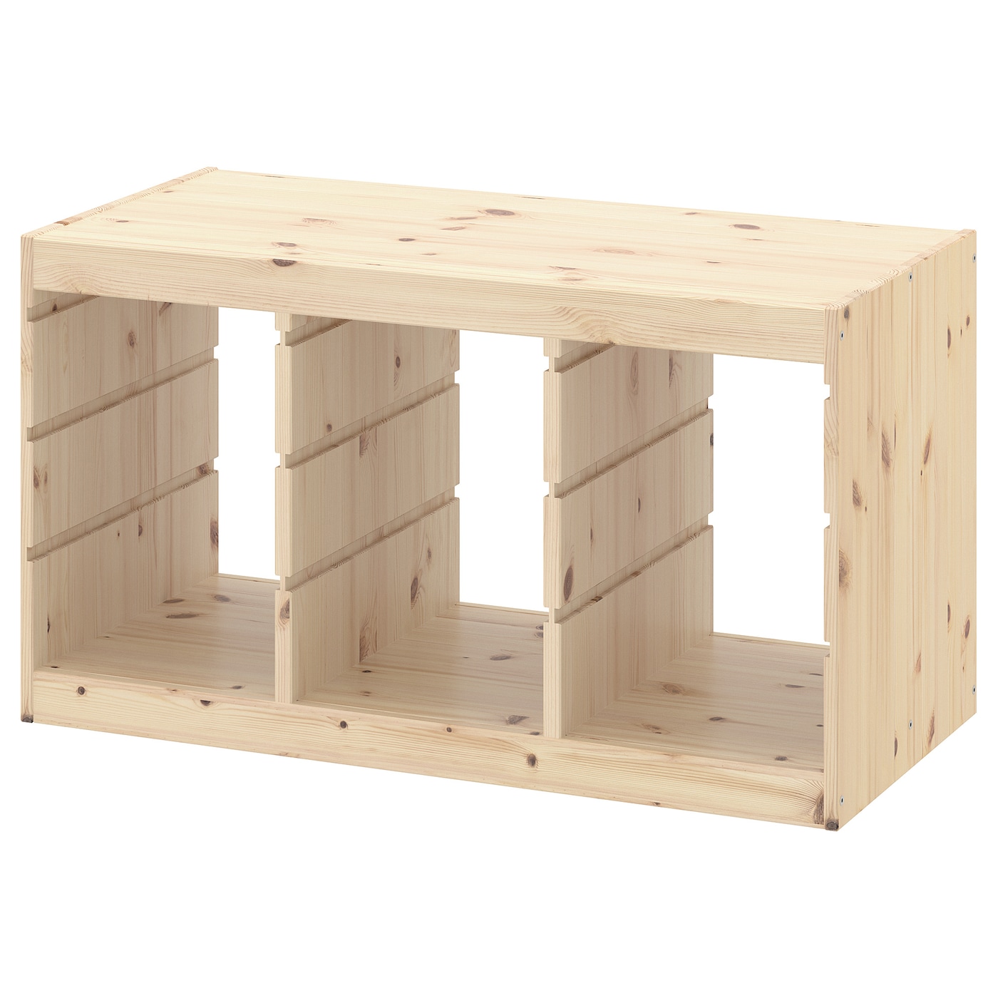 IKEA TROFAST rama, jasna sosna bejcowana na biało, 93x52 cm