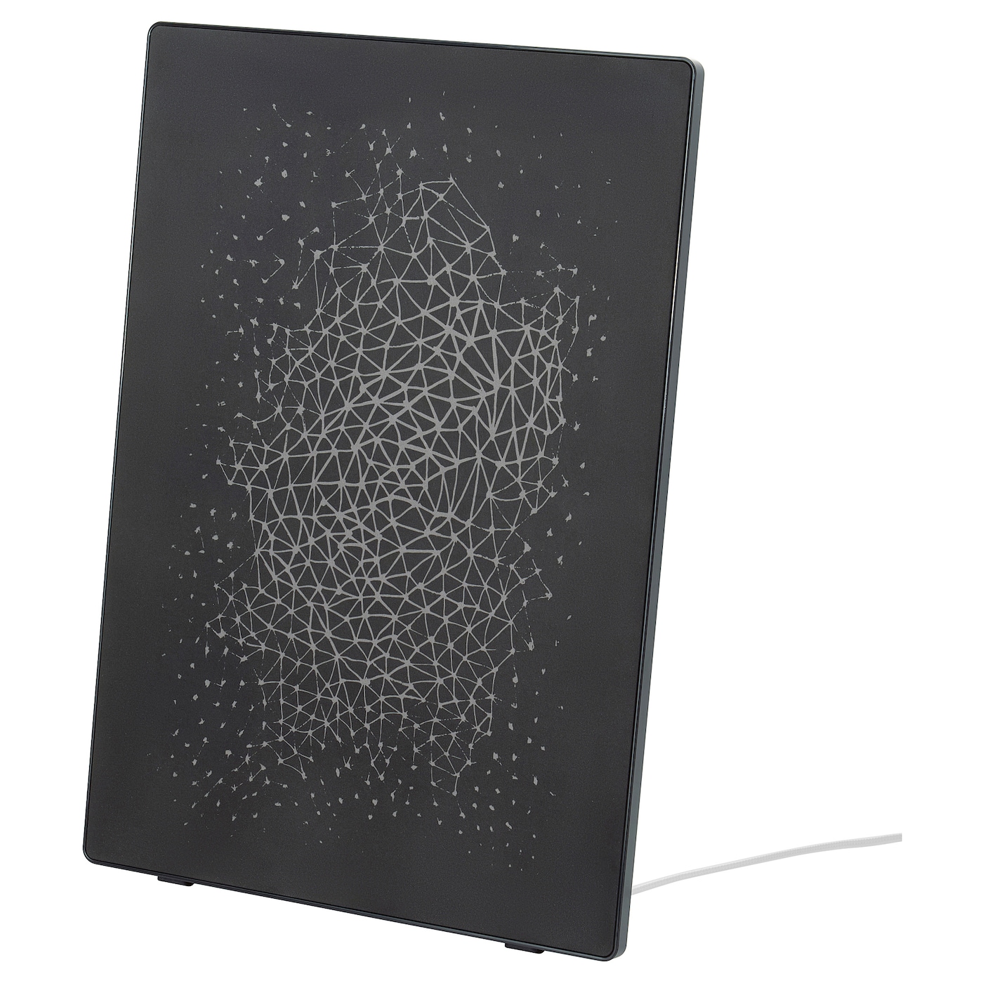 IKEA SYMFONISK obraz z głośnikiem Wi-Fi, czarny/smart, Szerokość: 41 cm