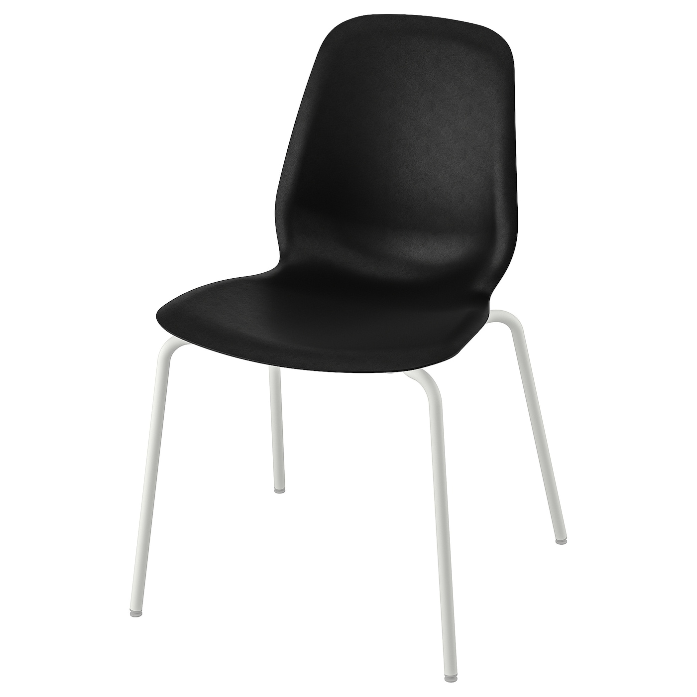 IKEA LIDÅS krzesło, czarny/Sefast biały, Przetestowano dla: 110 kg