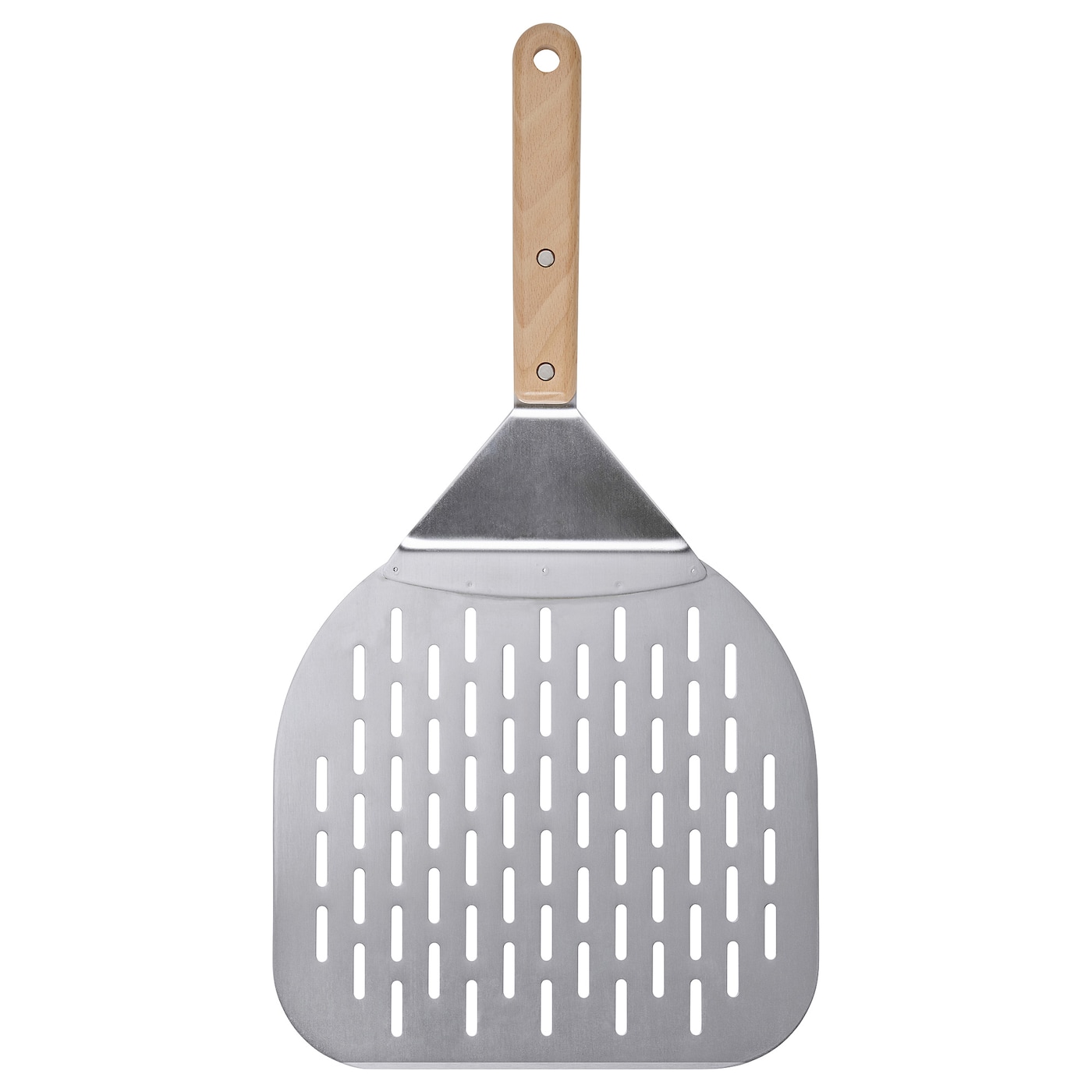 IKEA GRILLTIDER łopata do pizzy, stal nierdz/buk, 57 cm