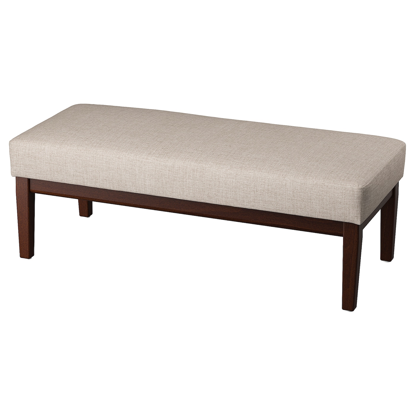 IKEA EKENÄSET ławka, Kilanda jasnobeżowy, 112 cm