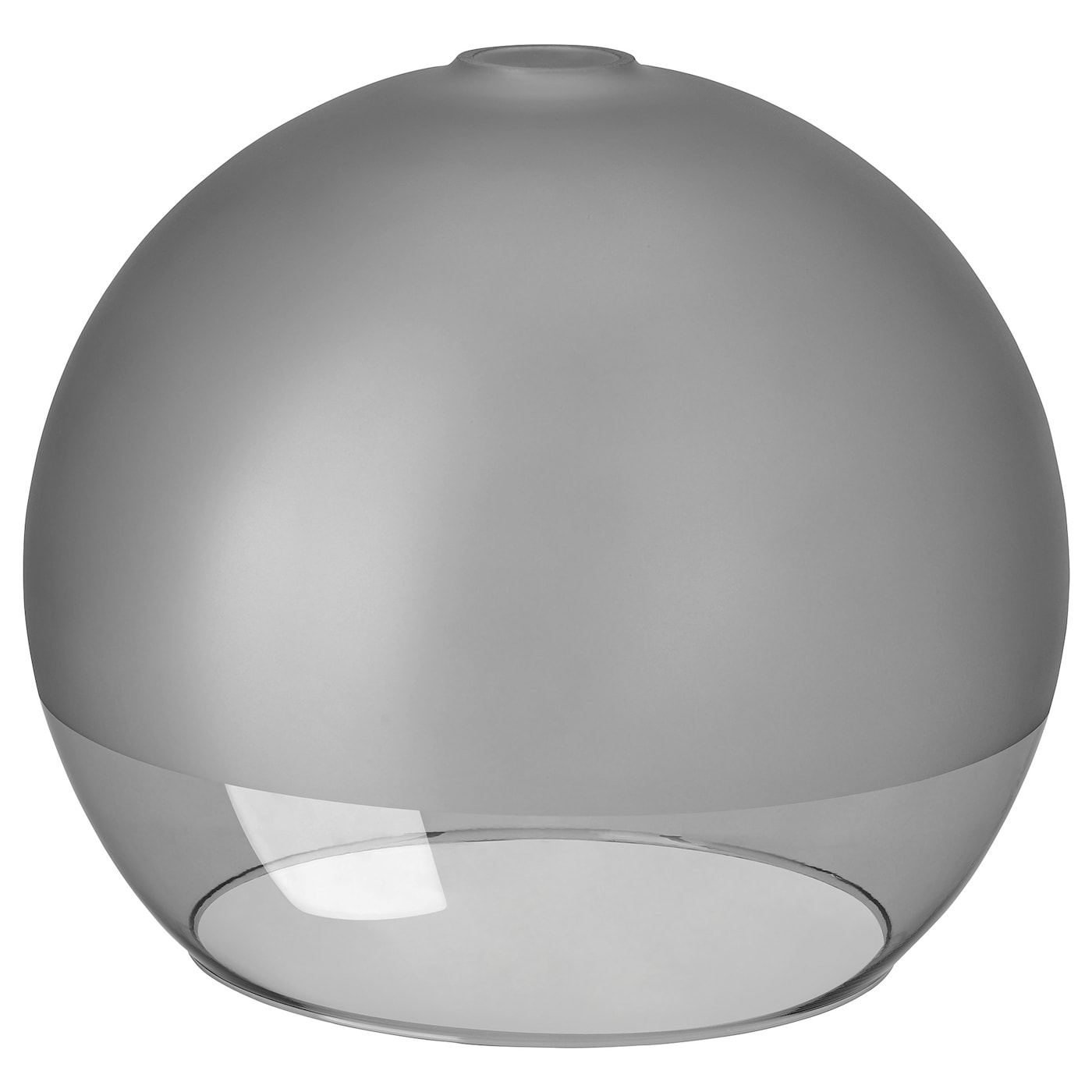 IKEA JAKOBSBYN klosz lampy wiszącej, szkło matowe/szary, 30 cm