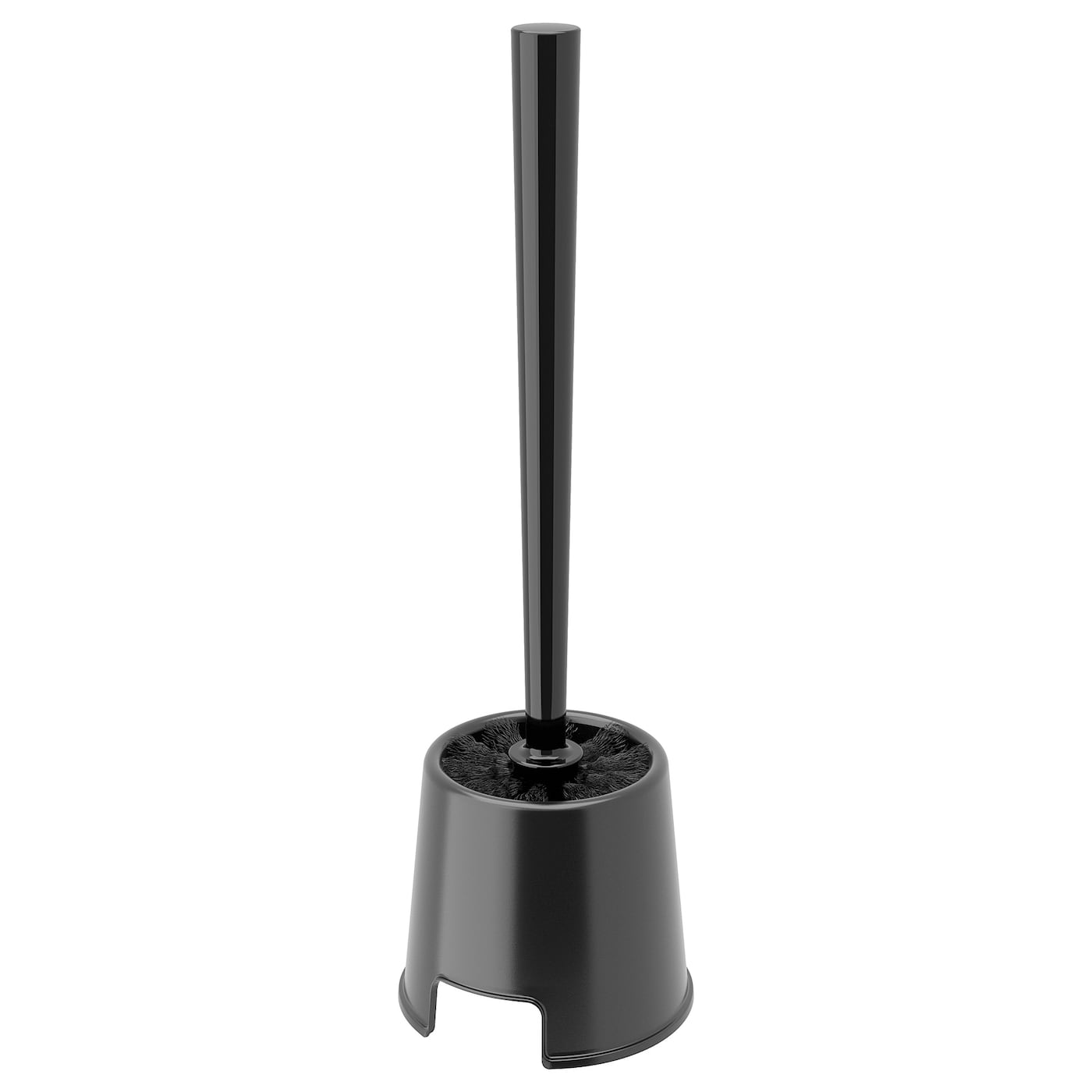 IKEA BOLMEN Szczotka do wc z uchwytem, czarny, Wysokość: 36.5 cm