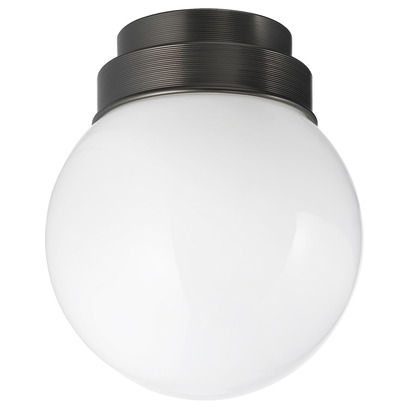 IKEA FRIHULT lampa sufitowa/ścienna, czarny, Maks.: 5.3 Wat