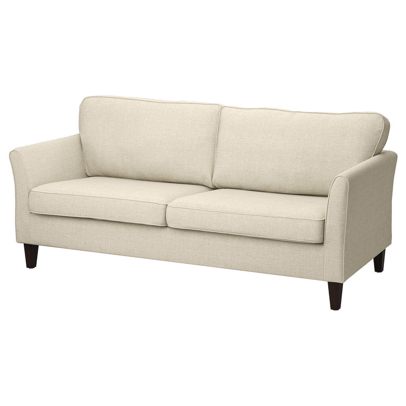 IKEA EKHOLMA sofa 3-osobowa, Kilanda jasnobeżowy, Głębokość: 85 cm