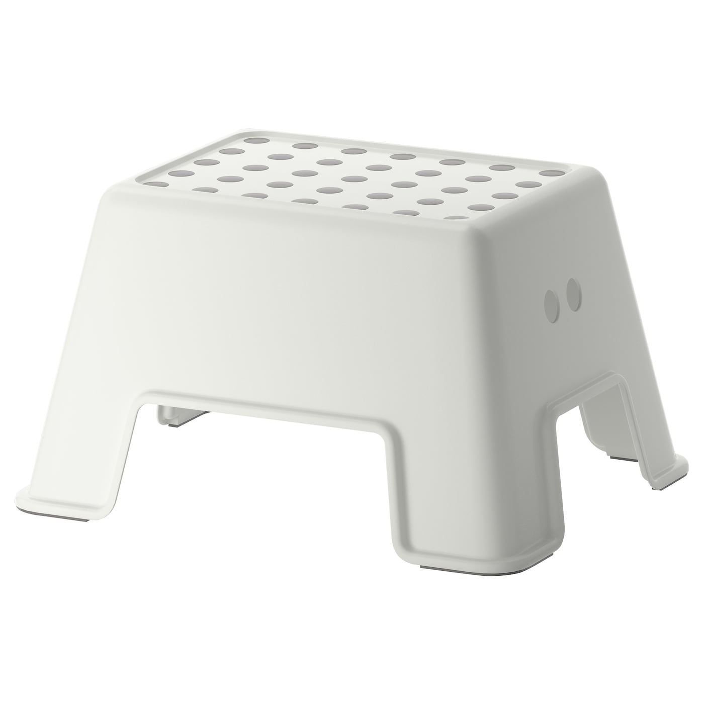 IKEA BOLMEN stołek, biały, Szerokość: 44 cm